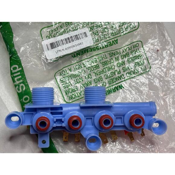 Robertshaw E-16H K-78863-2 Quad Water Valve w/ Thermistor OEM Washer Inlet Valve - Picture 2 of 6